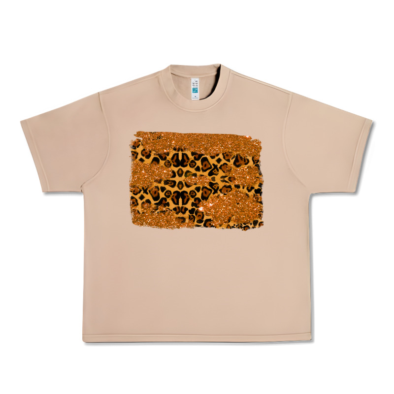 Leopard Glitter Background Urban Heavy Tee by RanaPortraitStore | Teevron