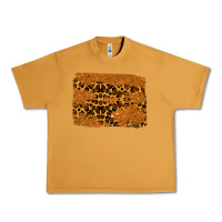 Peanut Butter leopard glitter background Urban Heavy Tee - RanaPortraitStore