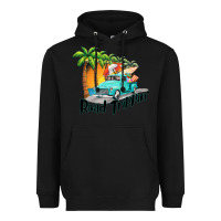 Black road trippin Heavyweight Hoodie - BarkalooDesign