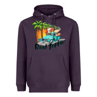 Plum road trippin Heavyweight Hoodie - BarkalooDesign