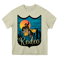 Mossy Rodeo Name Tag Heavy Core Tee - Bettercallsaul