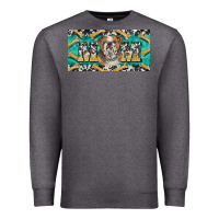 Charcoal Heather english bulldog mom  license plate template Premium Sweatshirt - BarkalooDesign