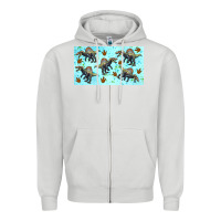 Dove Grey spinosaurus sippy cup Zipper Hoodie - Artiststas
