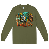 Army Green hair hustler Long Sleeve Tee - OliviaCreatesArt