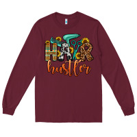 Burgundy hair hustler Long Sleeve Tee - OliviaCreatesArt