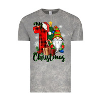 Cloud Rock my first christmas gnome Vintage Tee - CowGirlArtShop