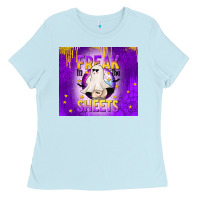 Baby Blue Freak In The Sheets Ladies Tee - texasbilliewilder