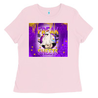 Bubblegum Pink Freak In The Sheets Ladies Tee - texasbilliewilder