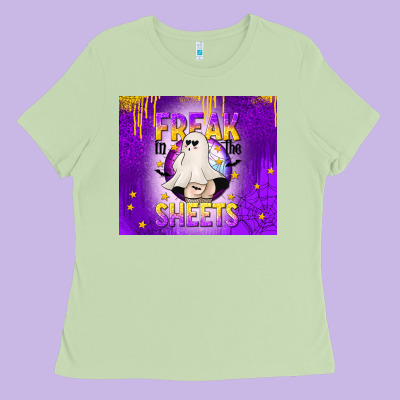 Freak In The Sheets Ladies Tee Designed By Texasbilliewilder
