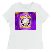 White Freak In The Sheets Ladies Tee - texasbilliewilder