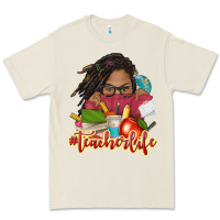 Bone afro woman teacher life Premium Tee - NancyCooperArtShop