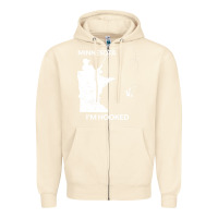 Sandshell MN Minnesota Fishing T Gift for Fishermen and Anglers Zipper Hoodie - longCreatives
