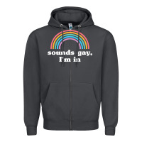 Smoke Sounds Gay, I'm In Zipper Hoodie - longCreatives