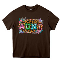 Chocolate Brown Best Aunt Ever! Heavy Core Tee - Bettercallsaul
