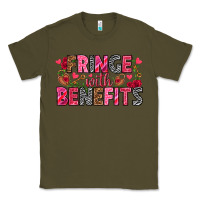 Army Green Fringe with benefits Valentine's Day Classic Tee - HowdyJamesFarm