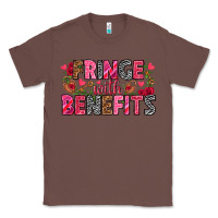Chestnut Fringe with benefits Valentine's Day Classic Tee - HowdyJamesFarm