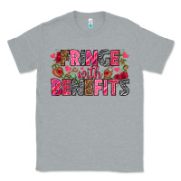 Heather Grey Fringe with benefits Valentine's Day Classic Tee - HowdyJamesFarm