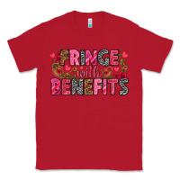 Red Fringe with benefits Valentine's Day Classic Tee - HowdyJamesFarm