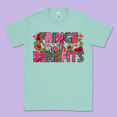 Fringe With Benefits Valentine's Day Classic Tee Designed By Howdyjamesfarm