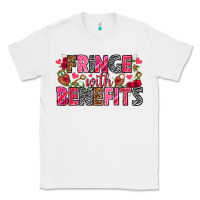 White Fringe with benefits Valentine's Day Classic Tee - HowdyJamesFarm
