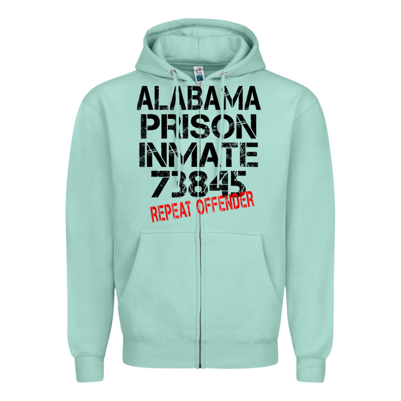 Halloween Alabama Prisoner Party Costume Tshirt Zipper Hoodie by longCreatives | Teevron