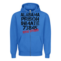 True Royal halloween alabama prisoner party costume tshirt Zipper Hoodie - longCreatives