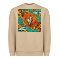 Mushroom western percheron horse Heavyweight Sweatshirt - LillyAllenDesigns