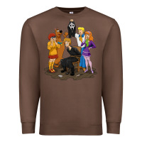Chestnut surprise!  scooby dog with friends funny halloween Premium Sweatshirt - longCreatives