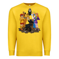 Lemon surprise!  scooby dog with friends funny halloween Premium Sweatshirt - longCreatives