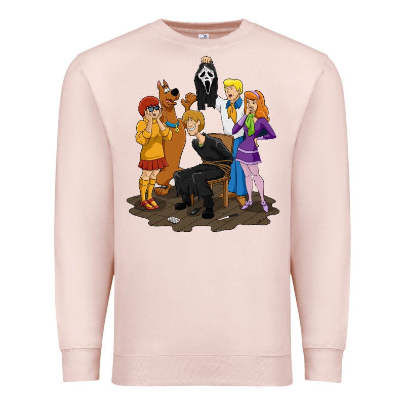 Surprise!  Scooby Dog With Friends Funny Halloween Premium Sweatshirt by longCreatives | Teevron