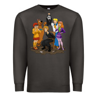 Smoke surprise!  scooby dog with friends funny halloween Premium Sweatshirt - longCreatives