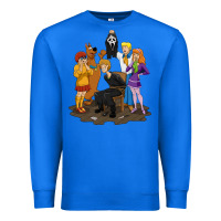 True Royal surprise!  scooby dog with friends funny halloween Premium Sweatshirt - longCreatives