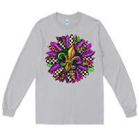 Moon Dust mardi gras sunflower Long Sleeve Tee - OliviaCreatesArt