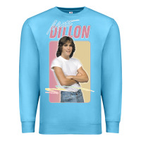 Ocean Blue Matt Dillon - Retro Aesthetic Design Premium Sweatshirt - longCreatives