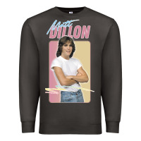 Smoke Matt Dillon - Retro Aesthetic Design Premium Sweatshirt - longCreatives
