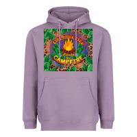 Lavender life is better around the campfire Heavyweight Hoodie - BarkalooDesign
