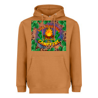 Meerkat life is better around the campfire Heavyweight Hoodie - BarkalooDesign