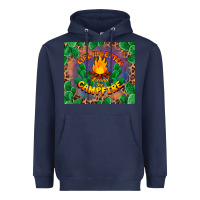 Navy life is better around the campfire Heavyweight Hoodie - BarkalooDesign