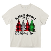 Cream Rockin' Around The Christmas Tree Heavy Core Tee - Bettercallsaul