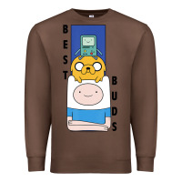 Cn Adventure Time Finn Jake Bmo Best Buds Premium Sweatshirt | Teevron