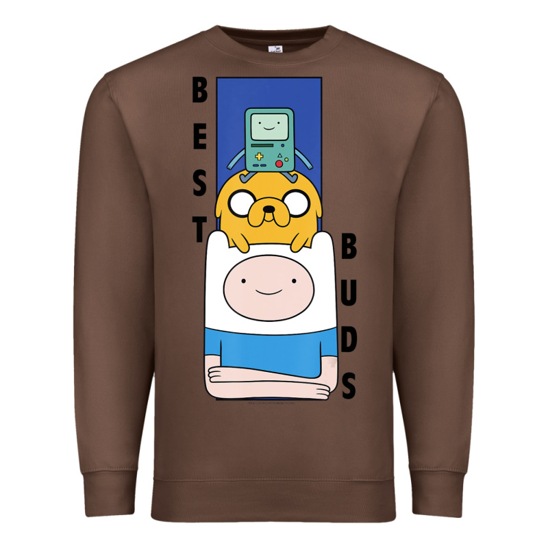 Cn Adventure Time Finn Jake Bmo Best Buds Premium Sweatshirt by longCreatives | Teevron