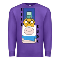 Purple Cn Adventure Time Finn Jake Bmo Best Buds Premium Sweatshirt - longCreatives