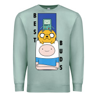 Seafoam Cn Adventure Time Finn Jake Bmo Best Buds Premium Sweatshirt - longCreatives