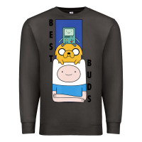 Smoke Cn Adventure Time Finn Jake Bmo Best Buds Premium Sweatshirt - longCreatives