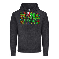Vintage Black Mama claus christmas lights and gifts mother's day Vintage Hoodie - HowdyJamesFarm