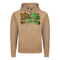 Vintage Coffee Mama claus christmas lights and gifts mother's day Vintage Hoodie - HowdyJamesFarm