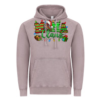 Vintage Zinc Mama claus christmas lights and gifts mother's day Vintage Hoodie - HowdyJamesFarm