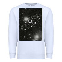 White Outer Wilds Premium Sweatshirt - longCreatives