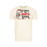 Vintage Arctic i believe in santa paws Vintage Tee - CowGirlArtShop