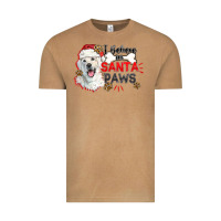 Vintage Camel i believe in santa paws Vintage Tee - CowGirlArtShop
